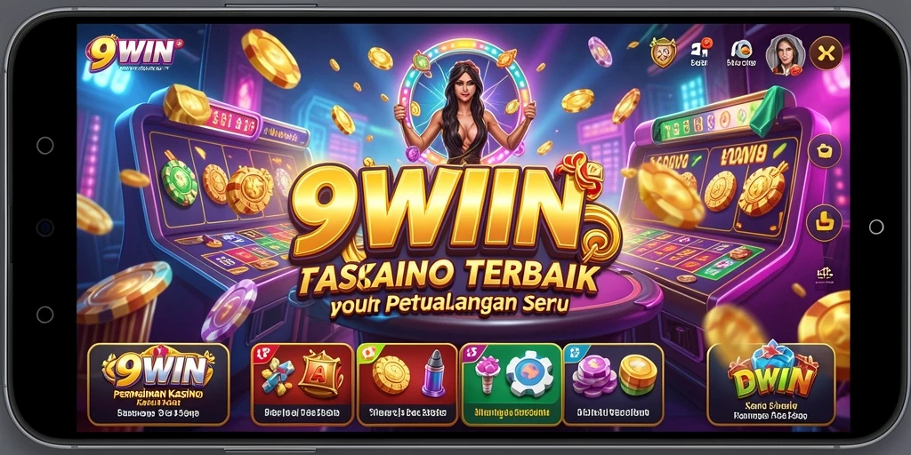 Tampilan menarik dari gameplay Kasino di 9WIN yang memikat.