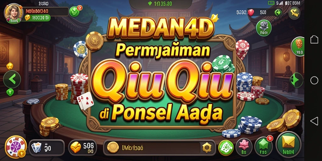 Screenshot gameplay <strong>MEDAN4D</strong> yang menampilkan aksi QiuQiu yang seru.
