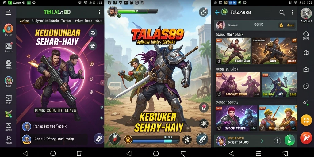 Tampilan intuitif dan alat lengkap TALAS89 untuk efisiensi.